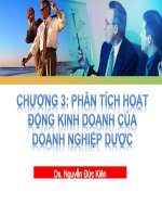hoạt động kinh doanh của doanh nghiệp thuốc