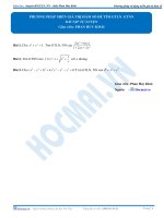 Bài 14 bài tập tự luyện PP dung mien gia tri hàm so 