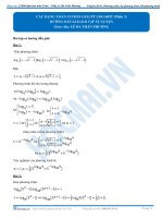 Bài 15 hướng dẫn giải bài tập tự luyện cac dang cơ bản giai pt logarit phần 3  