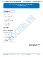 Bài 14 bài giảng chi tiết cac dang cơ bản giai pt logarit phần 2  