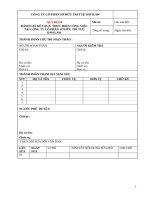 Đánh giá kết quả công việc