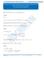 Bài 25 hướng dẫn giải bài tập tự luyện tim GTLN NN tren mot khoang bằng dao hàm  