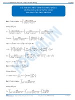 Bài 7 hướng dẫn giải bài tập tự luyện cac pp tinh tich phần phần 1  