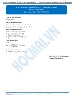 Bài 16 bài giảng chi tiết cac dang cơ bản giai pt logarit phần 4  