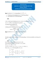 Bài 08 hướng dẫn giải bài tập tự luyện khoảng cách tu mot diem den mot đường thẳng 