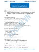 Bài 11 hướng dẫn giải bài tập tự luyện tim toa do diem m thuoc mặt cầu 