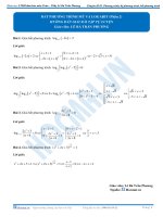 Bài 18 hướng dẫn giải bài tập tự luyện pt logarit cơ bản  phần 2 vn 