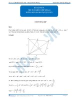 Bài 4 Hướng Dẫn Giải Bài Tập Tự Luyện thể tích khối chóp Phần 4 Chop tong hop
