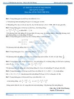 Bài 3 Bài Tập Tự Luyện Lý thuyết Cơ sở về mặt Phẳng