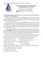 ĐỀ THI THỬ THPT yên lạc lần 3 Ngoại ngữ