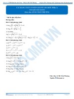 Bài 15 bài giảng chi tiết cac dang cơ bản giai pt logarit phần 3  