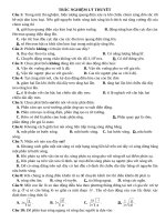 trắc nghiệm ôn tập lý 12 có đáp án