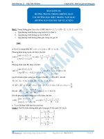 Bài 03 hướng dẫn giải bài tập tự luyện phương trình đường thẳng  