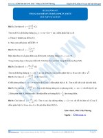 Bài 7 bài tập tự luyện tim so giao diem voi hàm phần thuc  