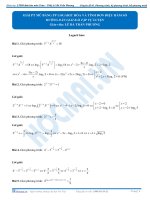 Bài 11 hướng dẫn giải bài tập tự luyện giai pt mũ bằng logarit va don dieu  