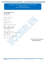 Bài 9 bài giảng chi tiết giai pt mũ bằng pp đặt ẩn phụ  