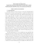 Một số biện pháp bồi dưỡng nhằm nâng cao chất lượng đội ngũ giáo viên của hiệu trưởng trường THCS xuân lập na hang   tuyên quang
