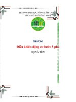 Điều khiên động cơ bước 5 pha 