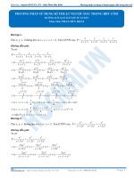 Bài 8 hướng dẫn giải bài tập tự luyện PP su dung ki thuat nguoc dau trong bdt cosi  