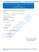 Bài 24 bài giảng chi tiết tim GTLN NN tren doan bằng dao hàm  tt3  vn 