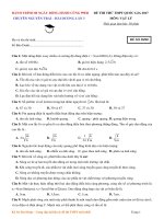 Giải chi tiết 10 đề vật lý hay 2017 (1) 