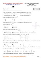 Một số đề thi thử toán hay tham khảo 2017 (1) 