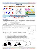 Phép tịnh tiến   lê bá bảo, trần quang thạnh