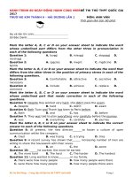10 đề thi tiếng anh 2017 bản word (4) 