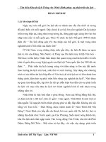 Tìm hiểu khu du lịch tràng an (ninh bình) phục vụ phát triển du lịch