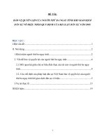 BẢO VỆ QUYỀN LỢI CỦA NGƯỜI THỨ BA NGAY TÌNH KHI GIAO DỊCH DÂN SỰ VÔ HIỆU THEO QUY ĐỊNH CỦA BỘ LUẬT DÂN SỰ