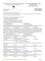 Một số đề thi hóa học hay tham khảo 2017 (2) 