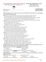 Một số đề tiếng anh hay tham khảo 2017 (5) 