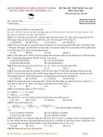 10 đề hóa hay 2017 giải chi tiết (3) 