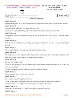 Một số đề thi thử sinh hay tham khảo 2017 (12) 