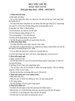 Tuần 17 bé với các loại hoa quả trong ngày tết