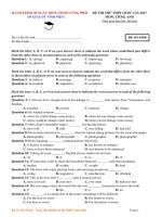 Giải chi tiết 10 đề tiếng anh 2017 (5) 