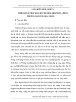 Skkn một số giải pháp giáo dục lễ giáo cho trẻ 5 6 tuổi – trường mầm non hoa hồng 