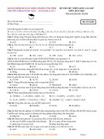 10 đề hóa hay 2017 giải chi tiết (4) 