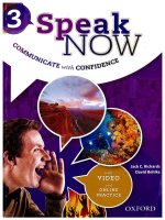 Speak now student book 3 