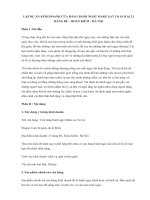 dự án kinh doanh cửa hàng bánh ngọt make eat to go tại 23 hàng bè, hoàn kiếm, hà nội 