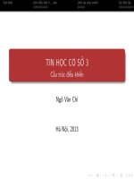 Tin học cơ sở các cấu trúc điều khiển