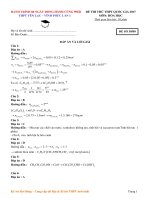 Một số đề thi hóa học hay tham khảo 2017 (9) 