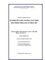 So sánh đối chiếu phương thức danh hóa trong tiếng anh và tiếng việt (tóm tắt) 