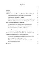 Thế chấp và xử lý tài sản thế chấp là quyền sử dụng đất trong hoạt động của các ngân hàng liên doanh tại Việt Nam trong thời gian qua