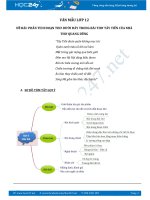 Phân tích đoạn thơ thứ 3 trong bài thơ Tây Tiến của Quang Dũng