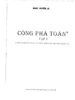 Công phá toán (tập 3)   ngọc huyền LB com   công phá toán (tập 3)   ngọc huyền LB com   công phá toán (tập 3)   ngọc huyền LB 