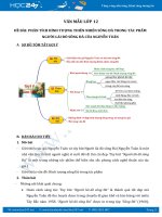 Phân tích hình tượng thiên nhiên sông Đà trong tác phẩm Người lái đò sông Đà