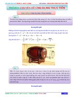 Ứng dụng tích phân để giải bài toán thực tiễn   trần văn tài 