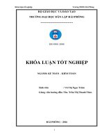 Hoàn thiện công tác kế toán doanh thu, chi phí và xác định kết quả kinh doanh tại công ty TNHH đầu tư thương mại và xuất nhập khẩu hoàng sơn 