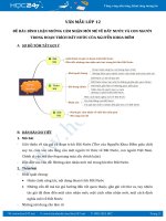 Bình luận những cảm nhận mới mẻ về đất nước và con người trong đoạn trích Đất Nước